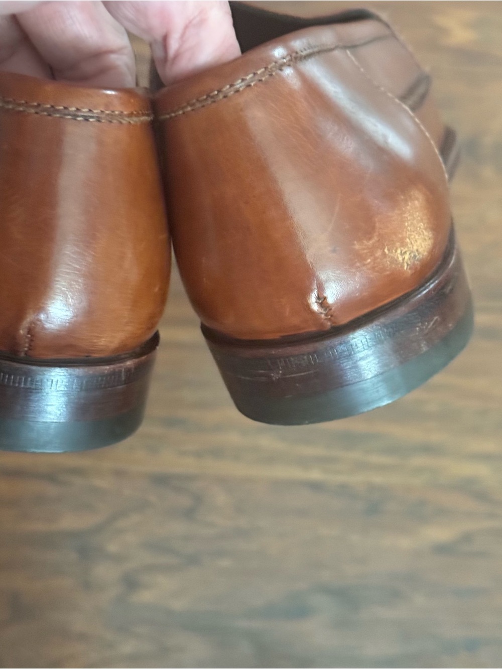 lorenzo Brown Leather Bit Loafers - Picture 6 of 8